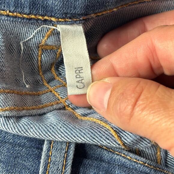 Rag & Bone Capri Ankle Jeans Rae Medium Wash Size 28 - Picture 10 of 13
